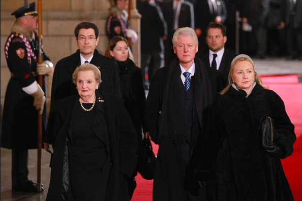 Bill Clinton and Madeleine Albright (Zimbio (Zimbio))